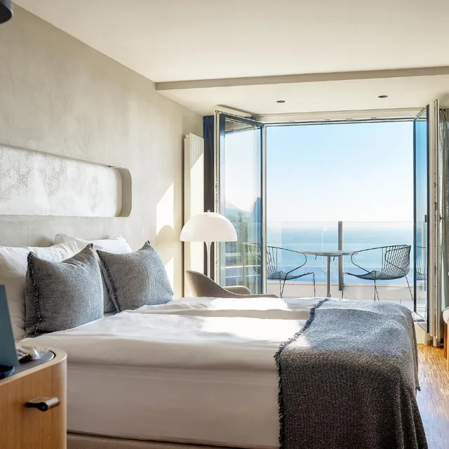 غرفة سوبيريور بإطلالة على البحيرة بشرفة، Hotel Heiden 4/6