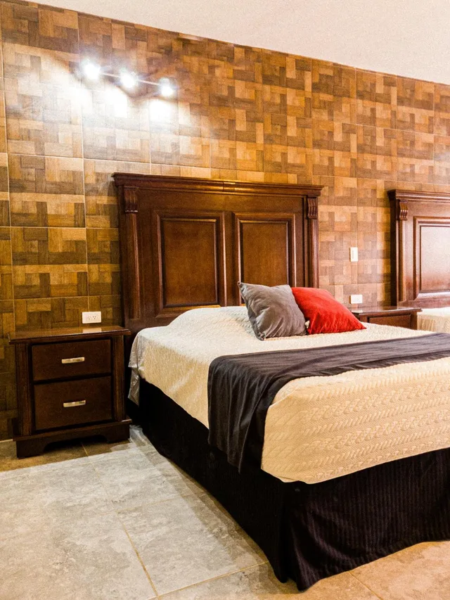 غرفة ديلوكس بسريرين مزدوجين، Hotel Posada Santa Fe 1/6