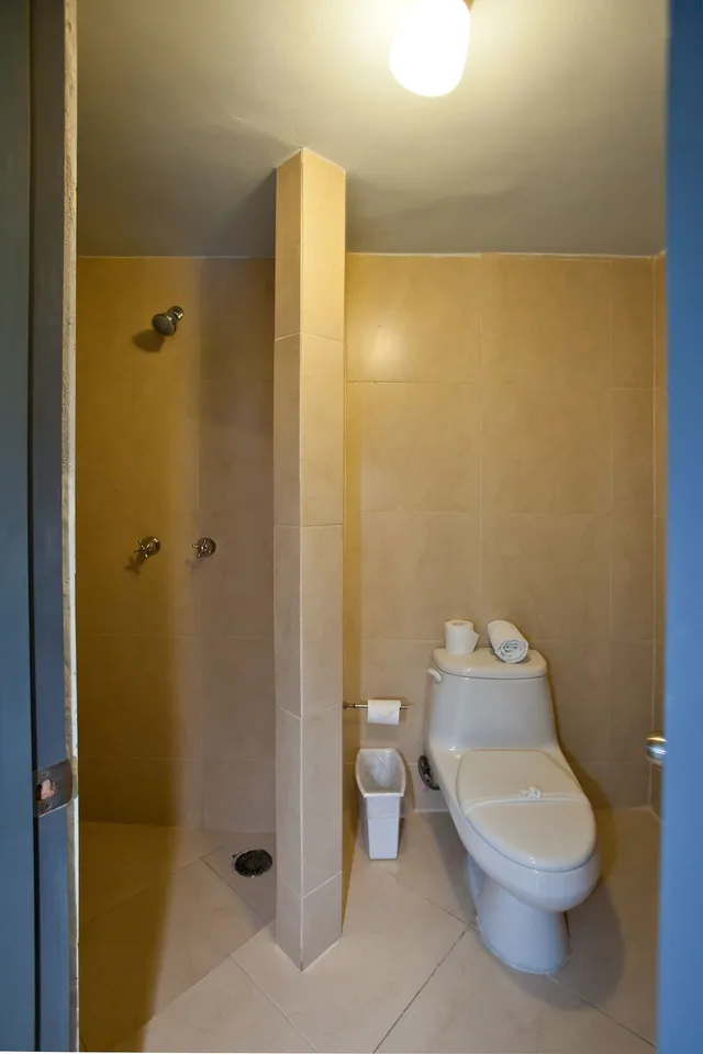 غرفة بسرير كينج بإطلالة على البحر، Hotel Rocamar Isla Mujeres 8/10