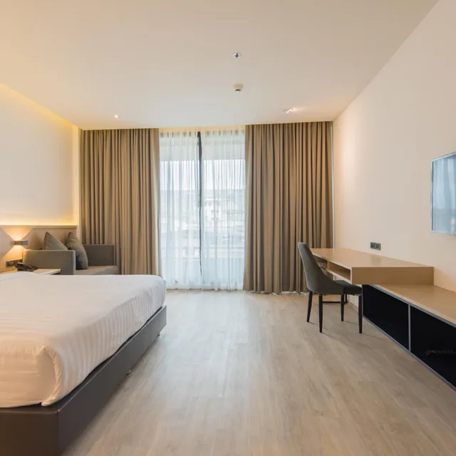 غرفة سوبيريور بسرير كينج، Madison Bangkok 3/6