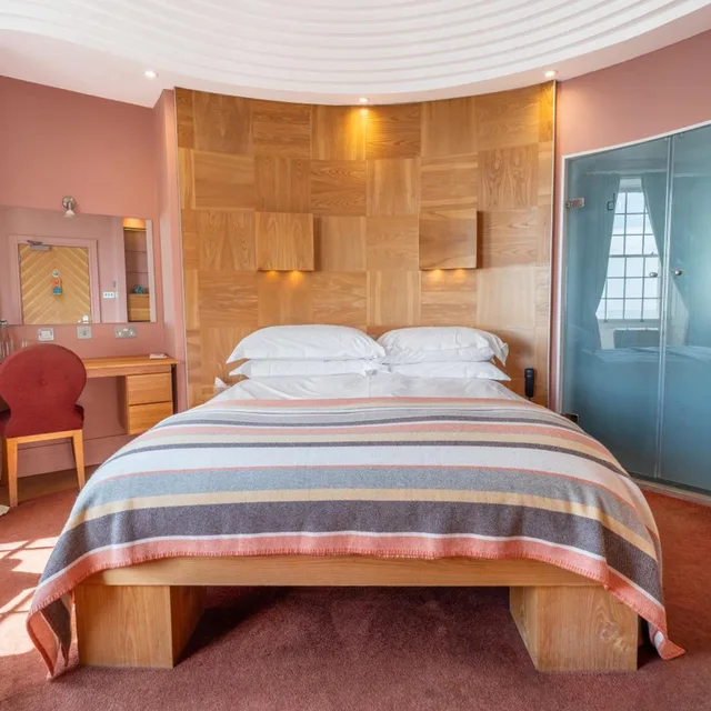 غرفة بسرير كوين بإطلالة على البحر، Drakes Hotel Brighton 3/7