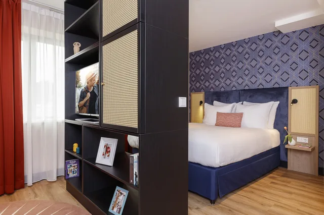 استوديو بسرير كوين، Citadines Sloterdijk Station Amsterdam 1/2