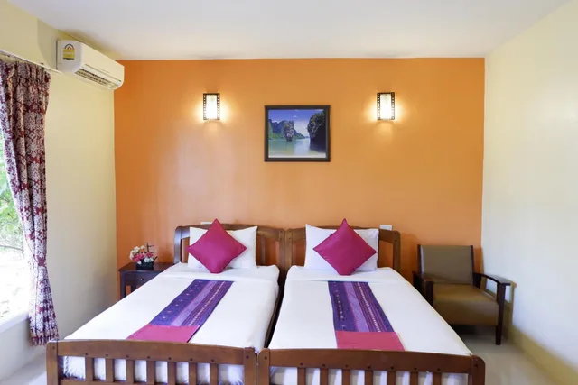 غرفة اقتصادية بسريرين منفصلين، P.P. MAIYADA RESORT 5/8