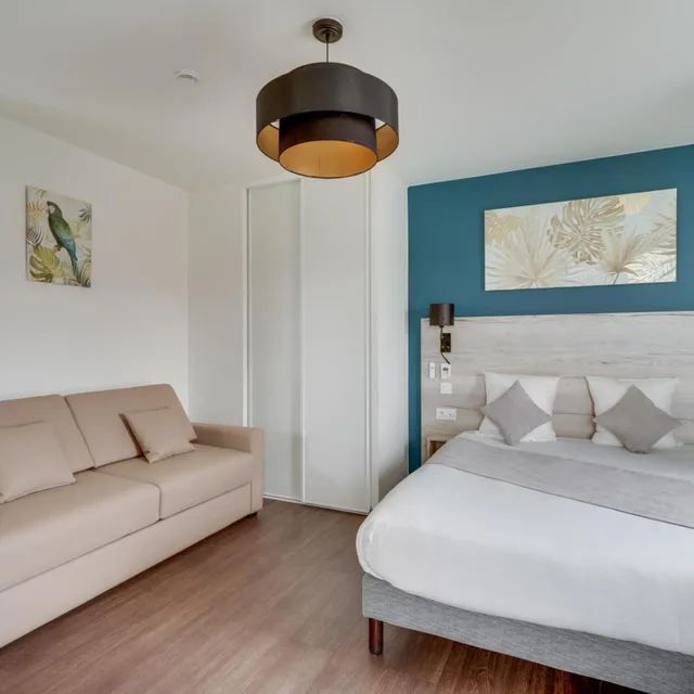 استوديو تنفيذي بشرفة، All Suites Appart Hotel Palaiseau - Massy TGV 5/8