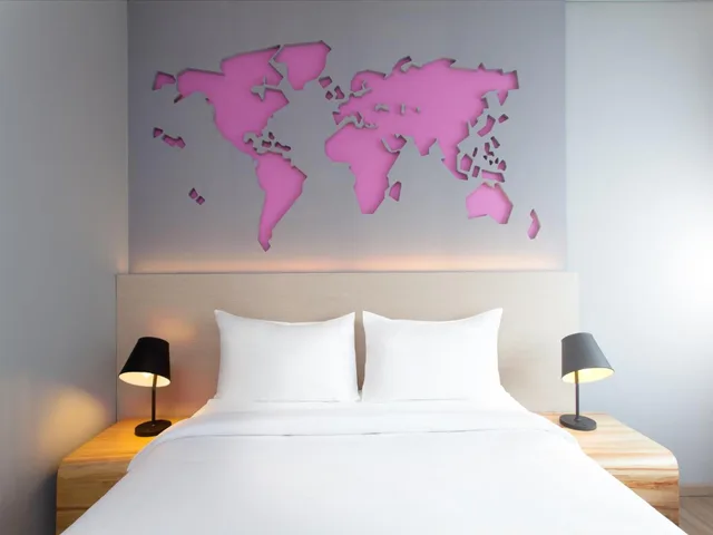 غرفة سوبيريور بسرير كوين، Ibis Styles Jakarta Airport 4/6
