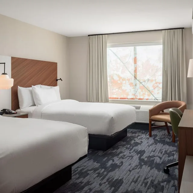 غرفة بسريرين كوين، Fairfield by Marriott Inn & Suites Cullman 1/2