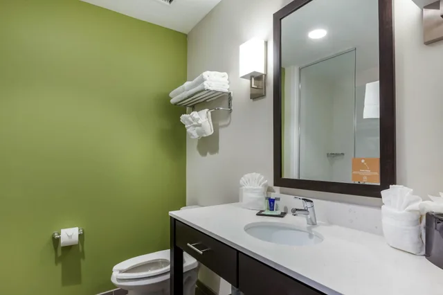 غرفة قياسية بسريرين كوين، Sleep Inn & Suites Tampa South 4/4