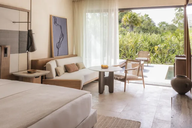 Room, King Bed, Plunge Pool, Lagoon Area، Andaz Mayakoba Resort Riviera Maya - a concept by Hyatt 4/9