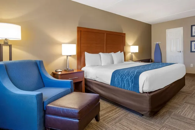 غرفة قياسية بسرير كينج، Comfort Inn Edgewater on Hudson River 5/9