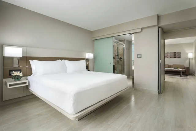 1 Bedroom, Suite, King Bed, Partial Ocean View, Sofa, Ac Hotel By Marriott San Juan Condado 2/5