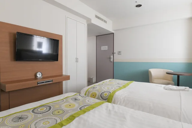 غرفة ديلوكس بسريرين منفصلين، Ana Holiday Inn Sapporo Susukino 1/3