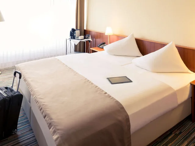 غرفة قياسية بسرير مزدوج، Mercure Hotel Riesa Dresden Elbland 3/10