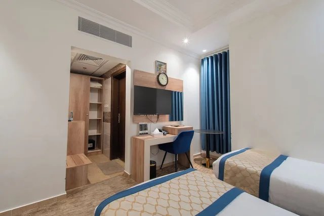 غرفة ثلاثية بثلاثة أسرّة، Abraj Almarzam Hotel 5/7