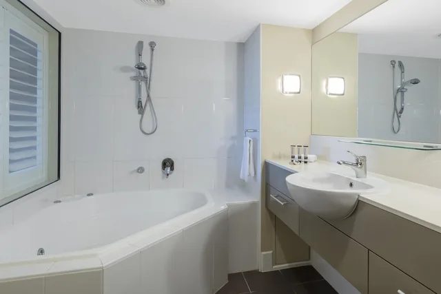 شقة بإطلالة على البحر بـ3 غرف نوم، Oaks Hervey Bay Resort and Spa 7/9