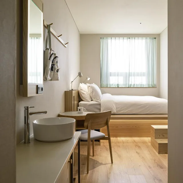 غرفة بسرير مزدوج، Hotel Anteroom Seoul 7/7
