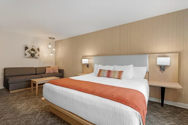 غرفة قياسية بسرير كينج بإطلالة على الجبل مع أريكة، Best Western Vista Inn 1/9