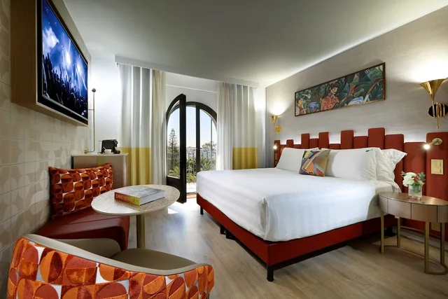 غرفة سوبيريور بسرير كينج، Hard Rock Hotel Marbella 3/4