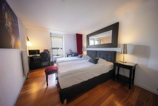 Superior, Deluxe, Twin Beds, Tralala Hotel Montreux 2/7