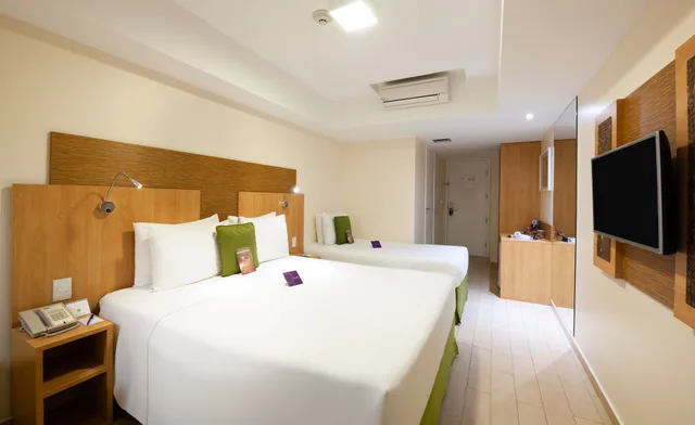 غرفة قياسية بسرير مزدوج وسرير فردي، Mercure Maceio Pajucara 5/10