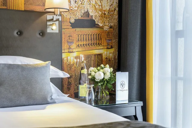 غرفة قياسية بسرير مزدوج، Hotel Le Versailles 8/8