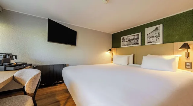 غرفة سوبيريور بسرير كينج، Campanile Marne La Vallee Torcy 6/10