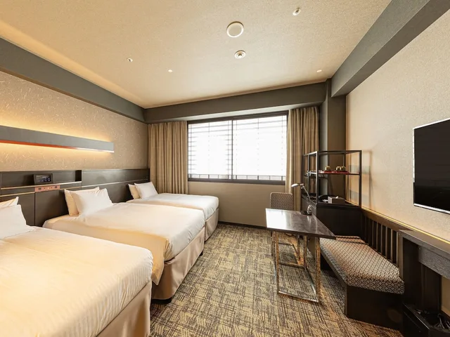 Moderate, Triple, Twin Beds, Sofa، Hotel Keihan Kyoto Hachijoguchi 3/7