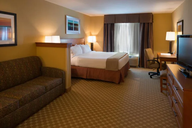 جناح بغرفة نوم واحدة مع أريكة بحوض استحمام لذوي الإعاقة، Holiday Inn Express Suites Chicago West Roselle 3/6