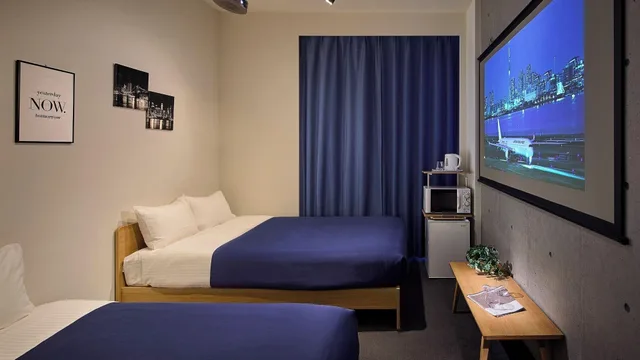 Room, Twin Beds, Theatel Haneda II 2/4
