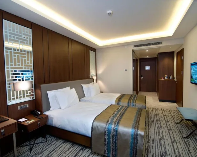 غرفة ديلوكس بسرير مزدوج أو سريرين منفصلين بإطلالة على البحر، Arise Hotel Golden Horn 1/5