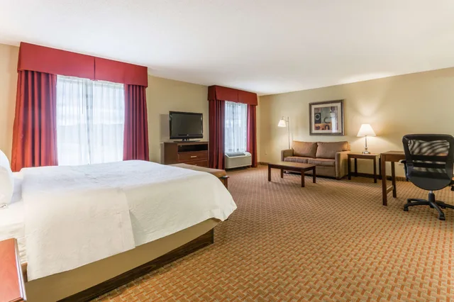 جناح استوديو بسرير كينج مع أريكة، Hampton Inn Chattanooga North Ooltewah 3/8