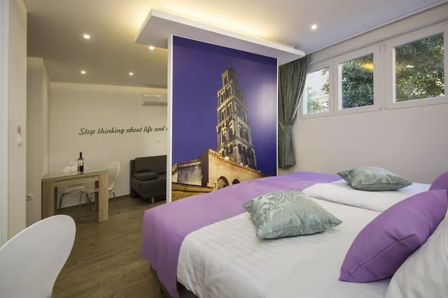 استوديو بسريرين منفصلين، Studio Apartments 4 You In Split 1/8