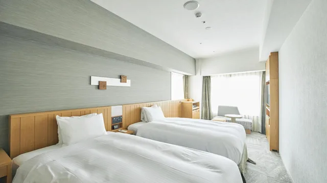 غرفة قياسية بسريرين منفصلين، Hotel Traveltine Kyoto Kiyamachi 1/1