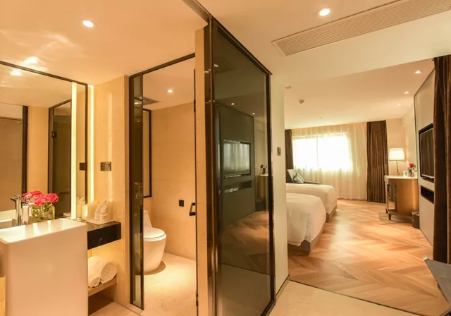 غرفة قياسية بسريرين منفصلين، Best Western Plus Haiyue Hotel Fuzhou 2/2