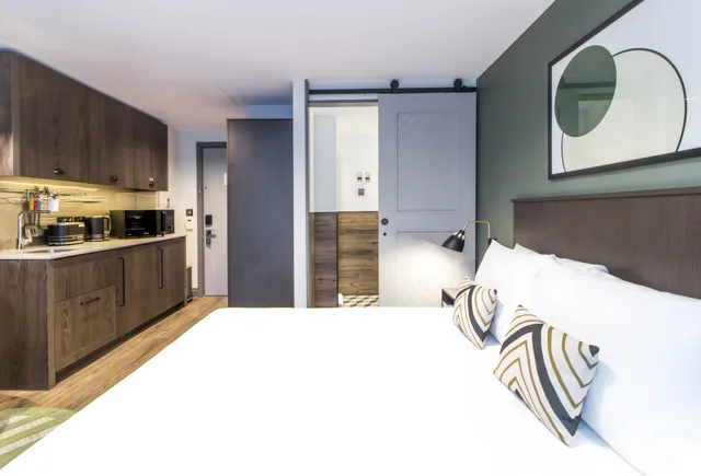 جناح استوديو بسرير مزدوج، Residence Inn by Marriott London Kensington 3/6