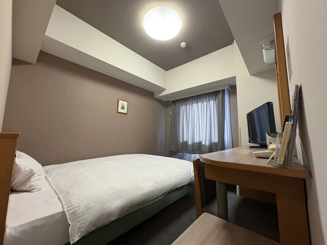 غرفة مفردة بسرير مزدوج للمدخنين، Hotel Route Inn Nishinasuno 3/10