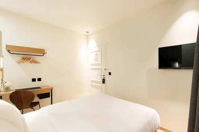 غرفة كلاسيكية بسرير مزدوج، Hotel Au Coeur Du Marais 2/6