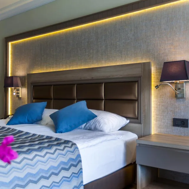 Room, Double or Twin Bed, Land View، Samara Hotel Bodrum Ultra All Inclusive 9/10