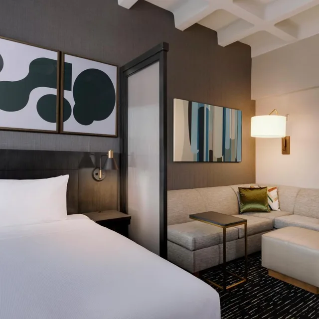 Room, King Bed, Sofa, High Floor, Hyatt Place LAX Century Blvd 1/3