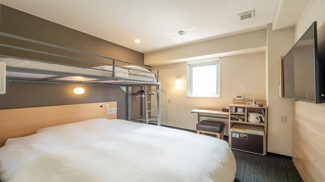 Super, Twin Beds, Bunk Bed, Smoking، Super Hotel Yonago Ekimae 1/1