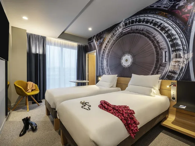 غرفة قياسية بسريرين منفصلين، NOVOTEL BELLEVILLE PARIS 20 2/6