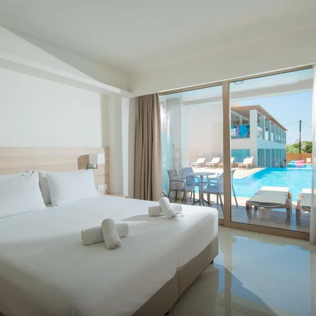 Swim Up, Family Suite, Single Bed، Gouves Waterpark Holiday Resort 5/7