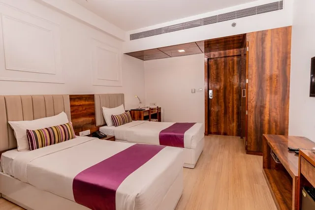 غرفة ديلوكس بسريرين مزدوجين، Hotel Hardeo 1/2