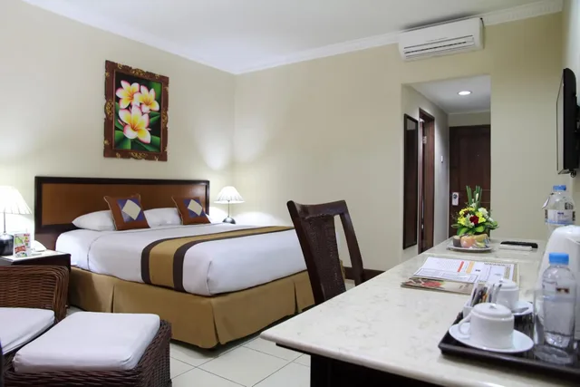 غرفة متصلة ديلوكس بسرير مزدوج أو سريرين منفصلين، The Jayakarta Bali Beach Resort & Spa ( X Jayakarta Residence ) 4/8