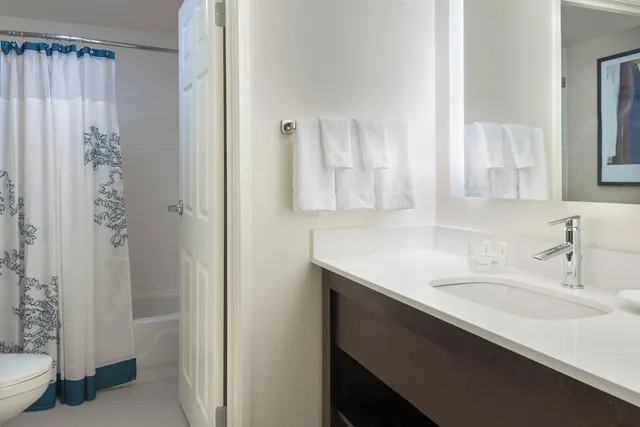 جناح بسرير كوين بغرفة نوم واحدة مع أريكة، Residence Inn by Marriott Savannah Midtown 2/2