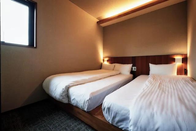 غرفة بريميوم بسريرين منفصلين مع أريكة، & Hotel Hakata 1/2