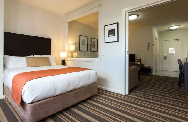 استوديو ديلوكس بسرير كينج، Urban Apartments Melbourne on Elizabeth 1/4