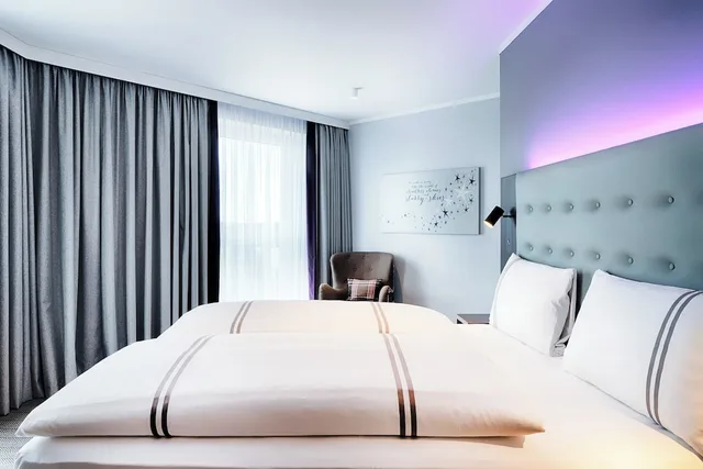 غرفة بسريرين منفصلين لذوي الإعاقة، Premier Inn Lubeck City Centre 10/10