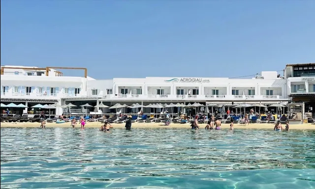 غرفة ديلوكس بإطلالة على البحر، Acrogiali Beach Hotel 1/1