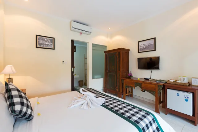 غرفة قياسية بسرير مزدوج بشرفة، Meruhdani Boutique Hotel Ubud 7/10