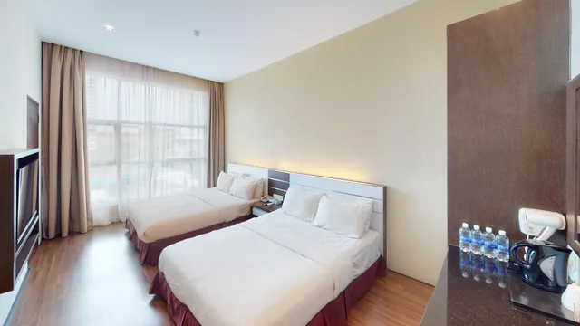 غرفة ديلوكس عائلية بسريرين مزدوجين، Skytree Hotel 2/2